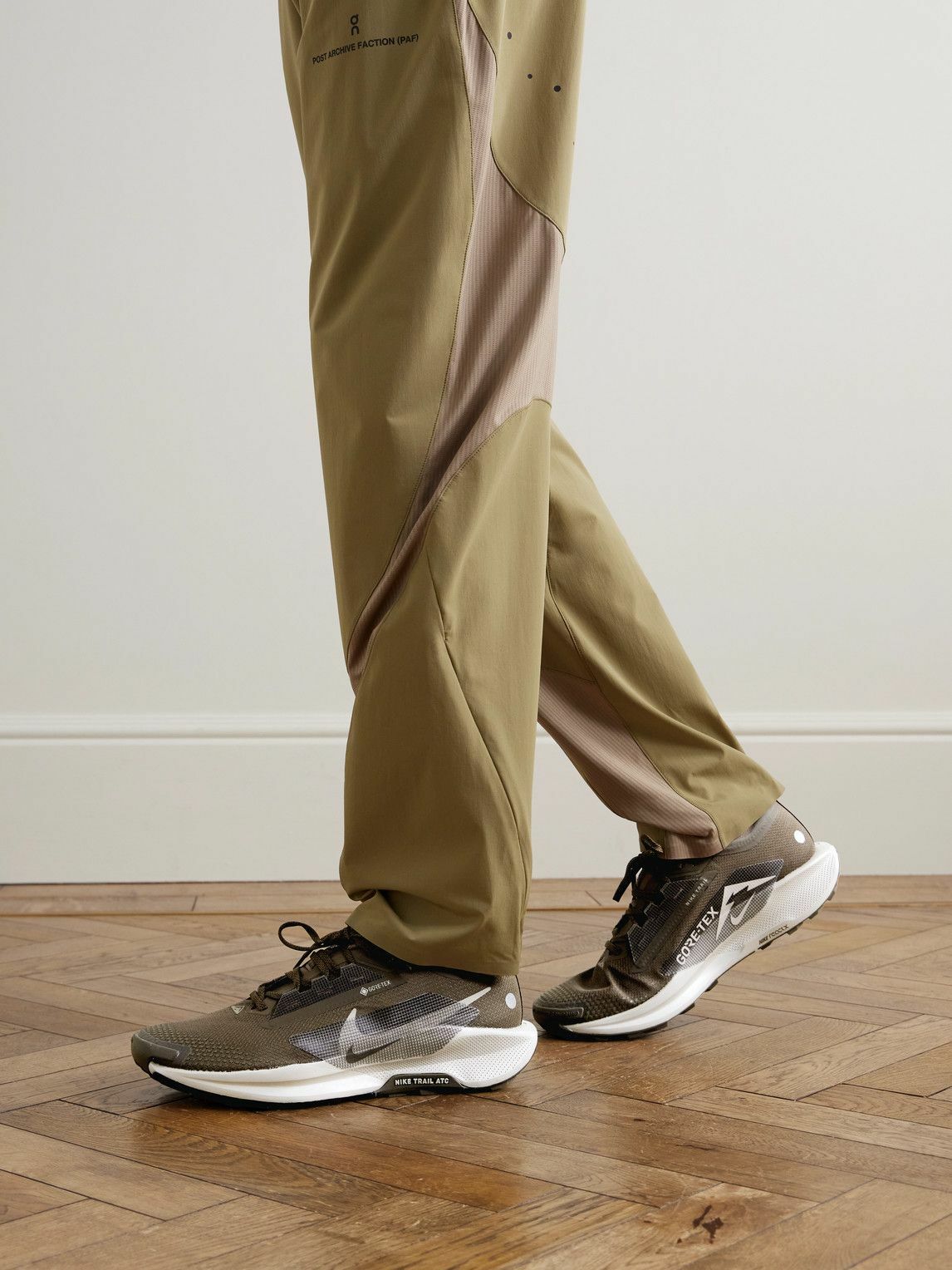 NIKE RUNNING - Pegasus Trail 5 Rubber-Trimmed GORE-TEX Running Sneakers - Brown