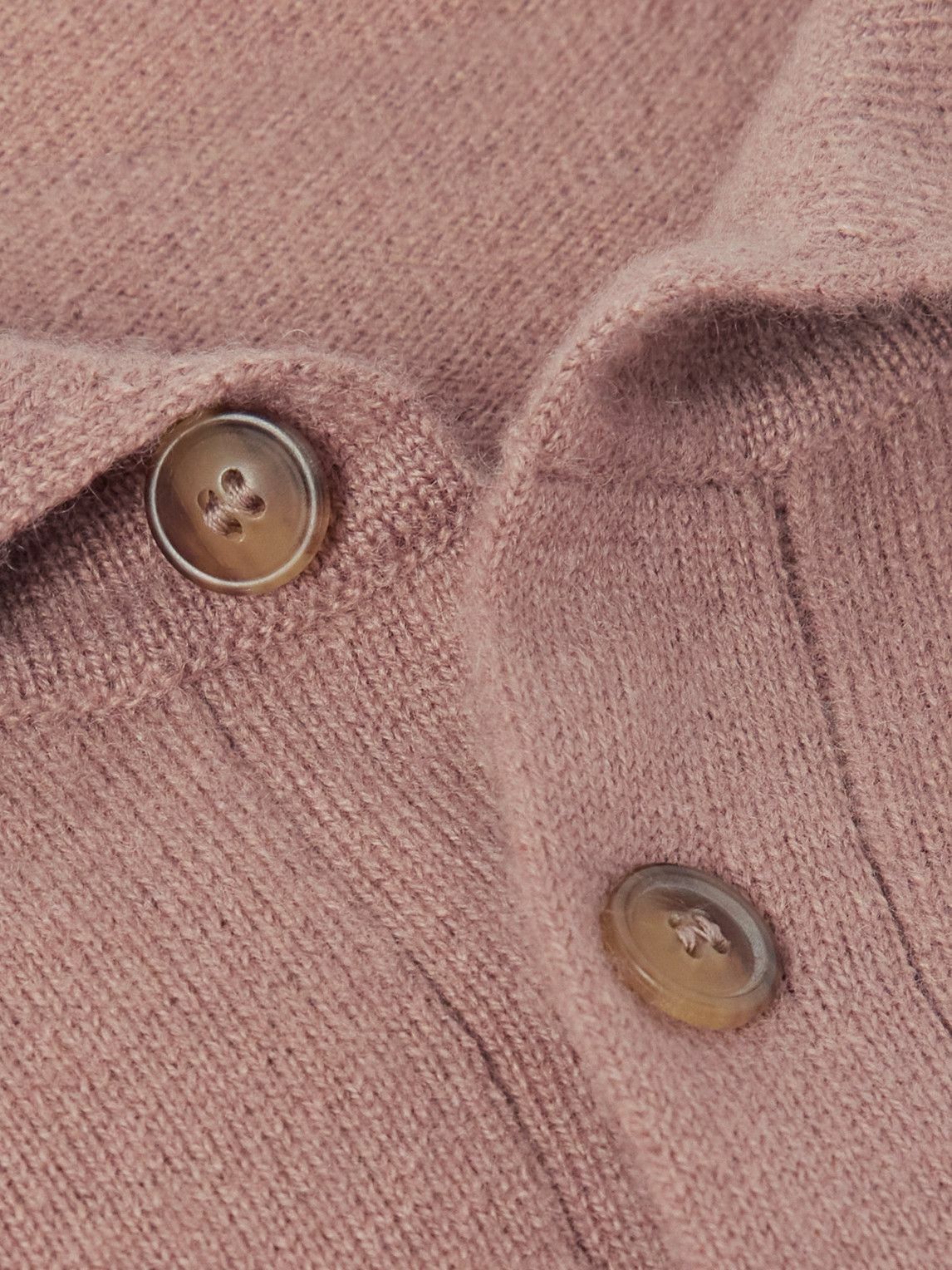 Ghiaia Cashmere - Cashmere Polo Shirt - Pink