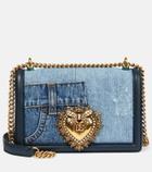 Dolce&Gabbana - Devotion Medium denim shoulder bag