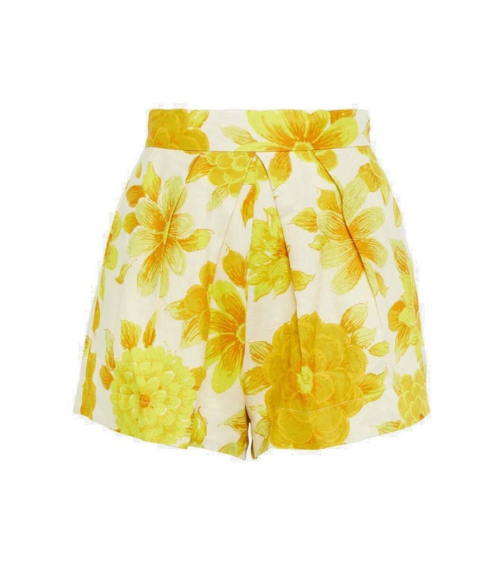 Photo: Alémais Sonny floral linen shorts