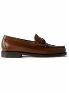 G.H. Bass & Co. - Weejuns Heritage Lincoln Horsebit Leather Penny Loafers - Brown