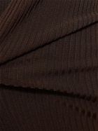 DION LEE - Viscose Blend Knit Long Sleeve Dress