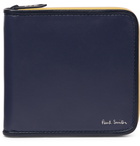 Paul Smith - Leather Billfold Wallet - Blue