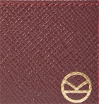 Kingsman - Smythson Cross-Grain Leather Cardholder - Burgundy