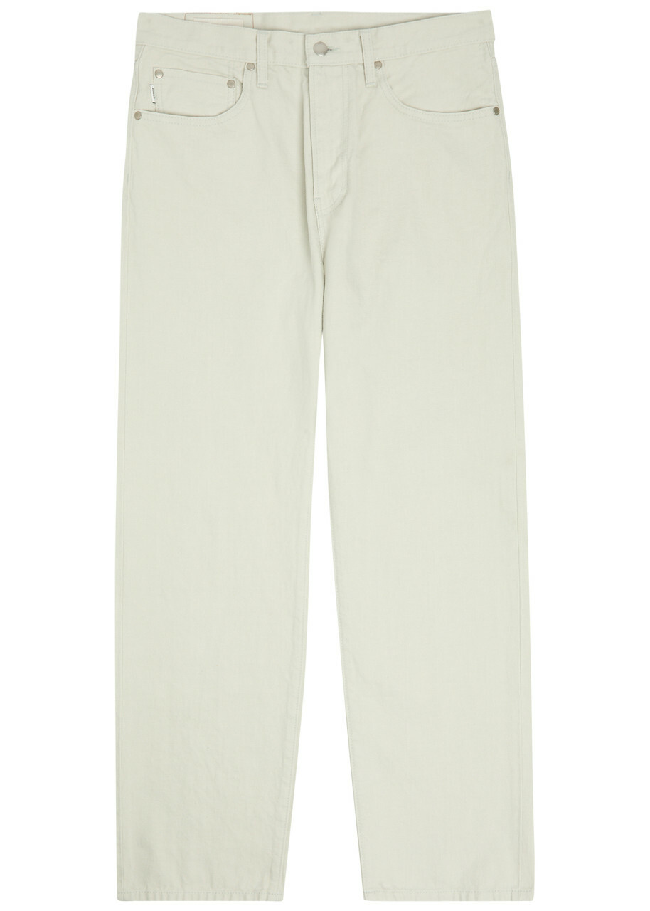 Vowels OG Fit Straight-leg Denim Jeans Ivory