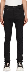 Rick Owens DRKSHDW Black Detroit Cut Jeans