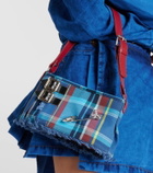 Vivienne Westwood Heather tartan canvas shoulder bag