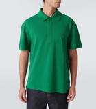 Loewe Cotton-blend piquet polo shirt