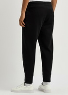 Emporio Armani Stretch-jersey Sweatpants Black