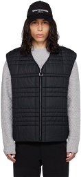 Wooyoungmi Black Quilted Vest