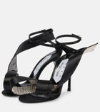Area - x Sergio Rossi Marquise crystal-embellished sandals