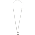 Maison Margiela Silver Mother of Pearl Necklace
