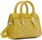 AMIRI Yellow Bandana Micro Triangle Bag