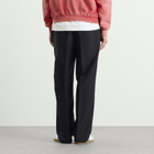 Maison Margiela Men's Drawstring Trousers in Dark Blue