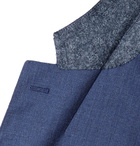 Canali - Slim-Fit Wool Suit Jacket - Blue