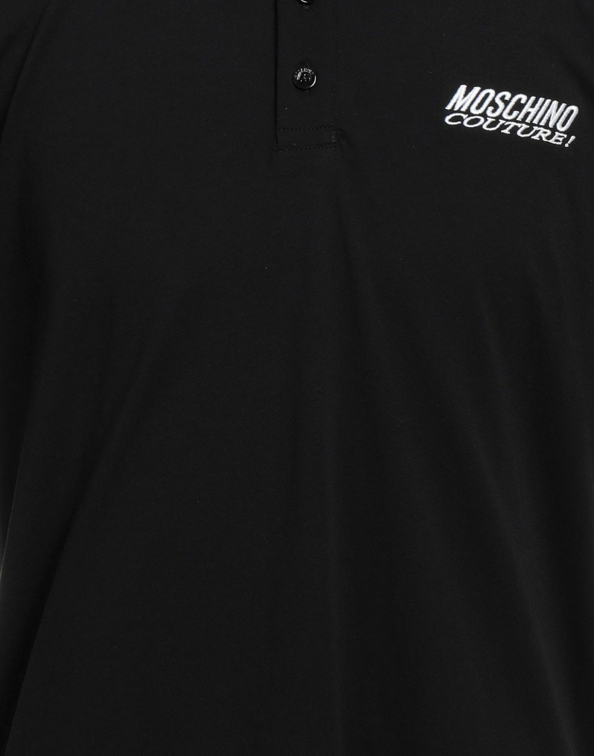 Moschino Mens Polo shirt in Black