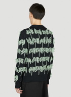 Jil Sander - Palm Tree Sweater in Black