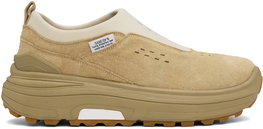 【関税込み】Suicoke ベージュ＆イエロー Tred スニーカー Suicoke Beige & Gray TRED Sneakers Suicoke