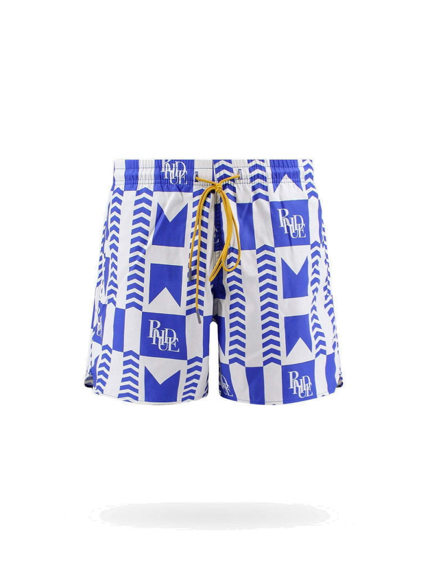 Photo: Rhude Swim Trunk Blue   Mens