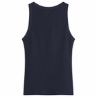 AMI Paris Women's ADC Tank Top in Night Blue