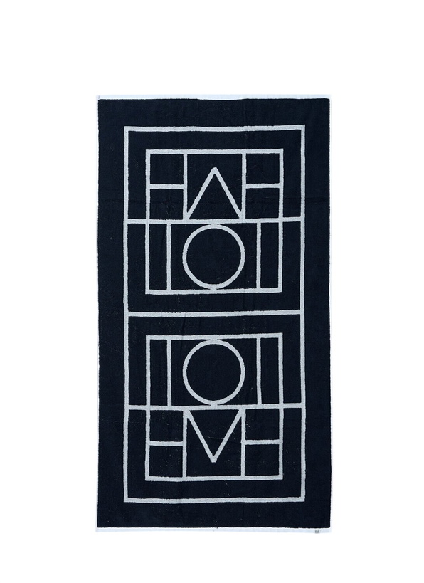 Photo: TOTEME Monogram Jacquard Beach Towel