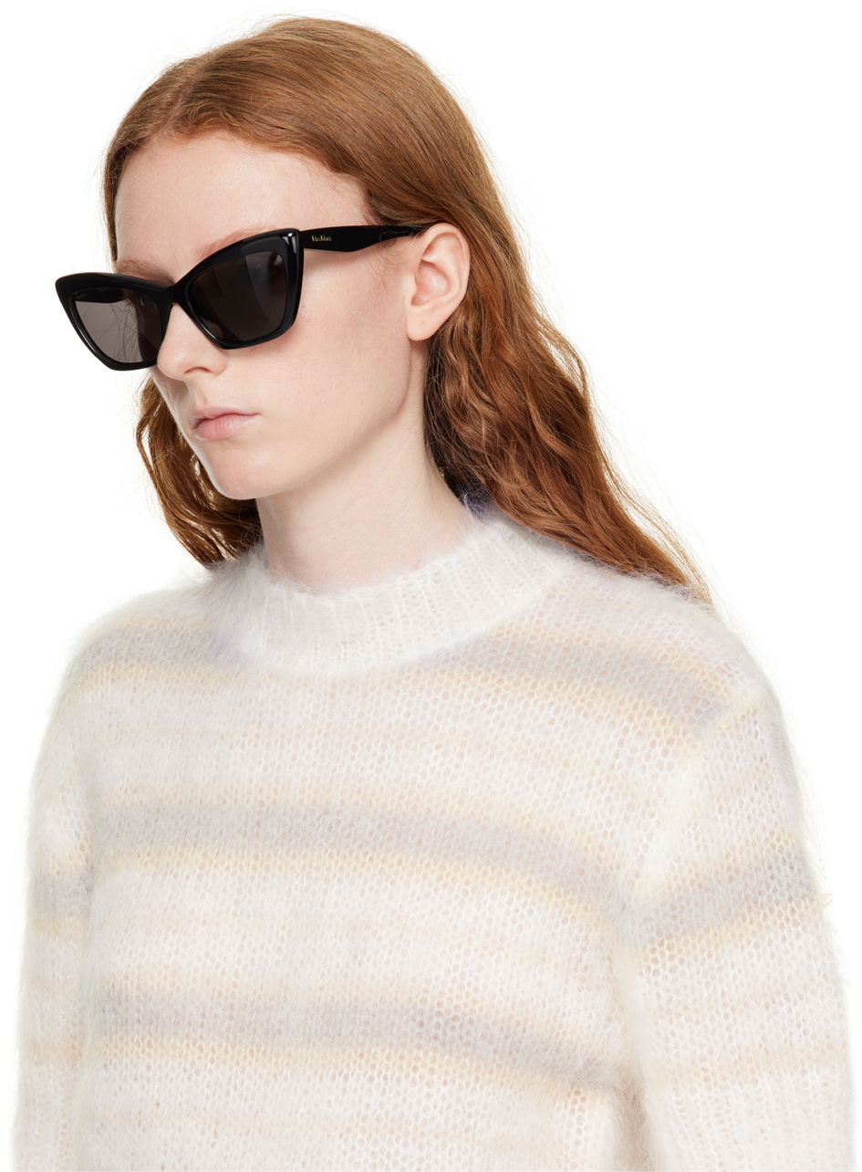 Max Mara Black Cat-Eye Sunglasses Max Mara