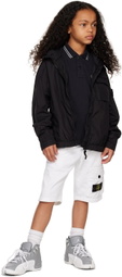 Stone Island Junior Kids Navy Patch Polo