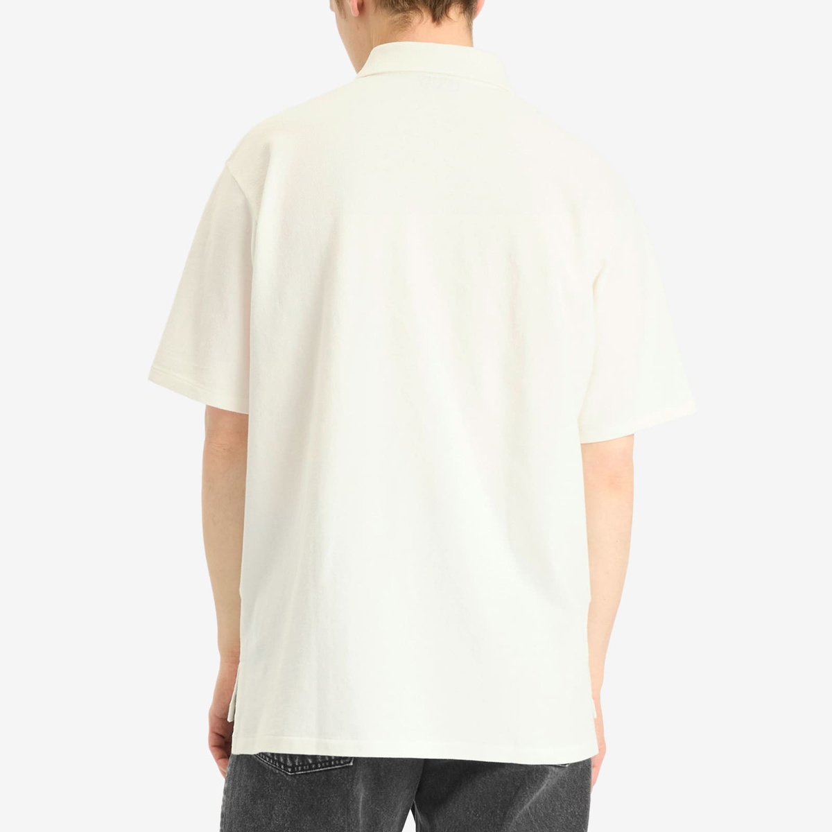 Human Made Men's Heart Polo Shirt in White
