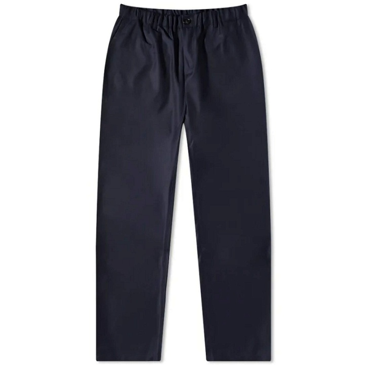 Photo: A Kind of Guise Men's Elasticated Wide Trouser in Desert Navy