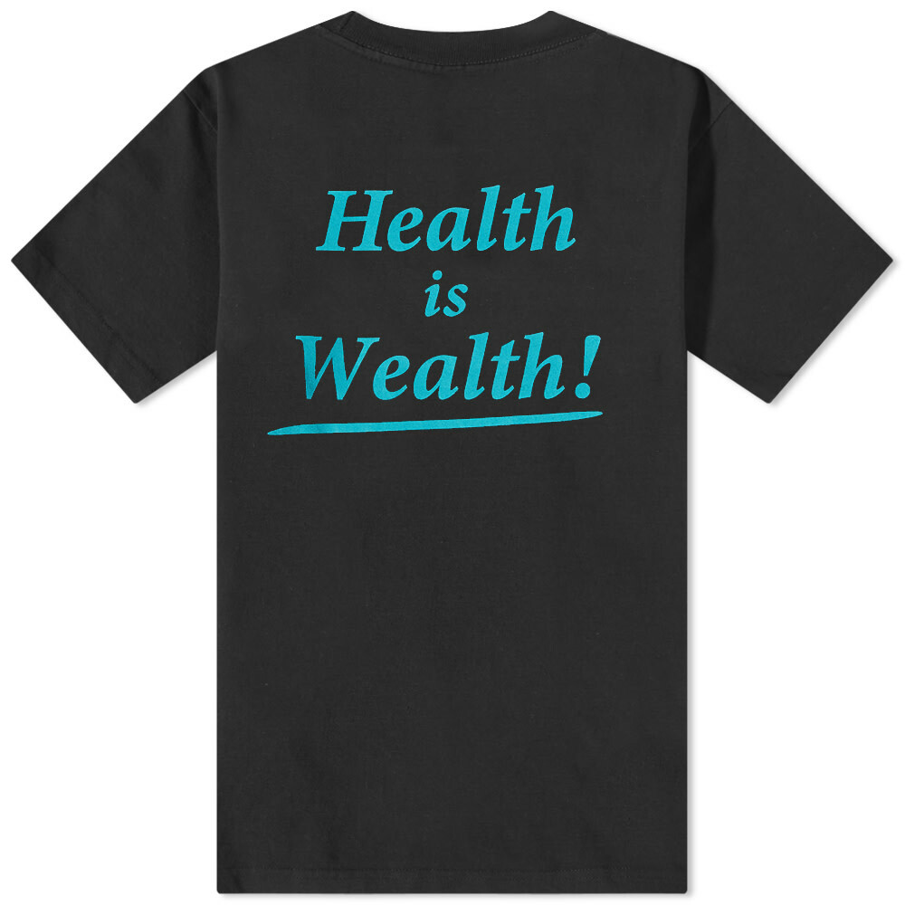 Sporty & Rich Health Is Wealth T-Shirt in White