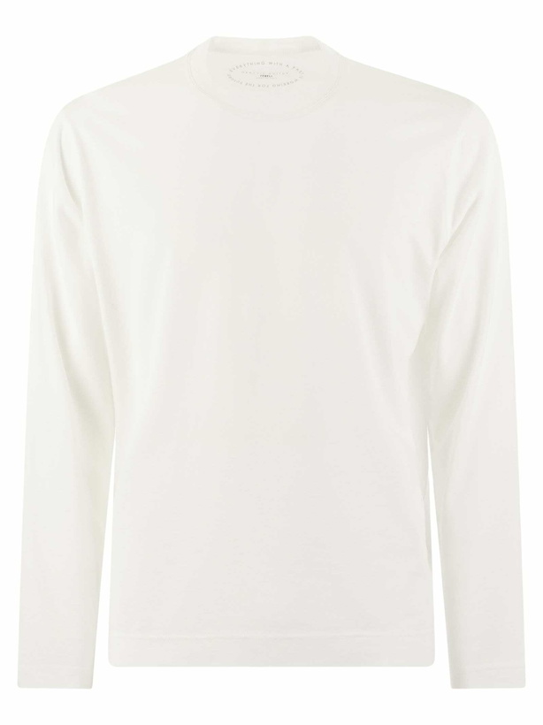 Photo: Fedeli Long-sleeved Cotton T-shirt