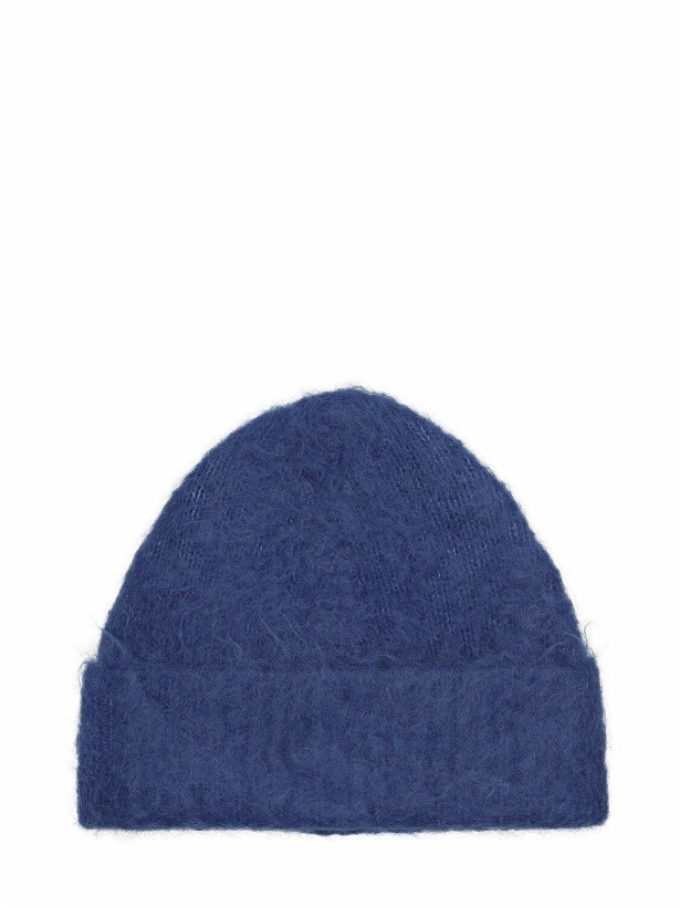 Photo: ACNE STUDIOS - Kameo Solid Brushed Beanie