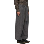 Naked and Famous Denim SSENSE Exclusive Grey Jazz Nep Trousers