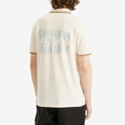 Comme des Garçons SHIRT Men's x Fred Perry Polo Shirt in Peach