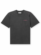 Cherry Los Angeles - Printed Cotton-Jersey T-Shirt - Gray
