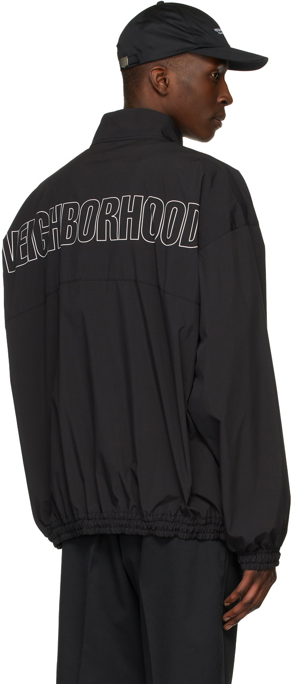 Neighborhood Black Poly Stand Jacket Neighborhood