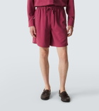 Saman Amel Silk shorts