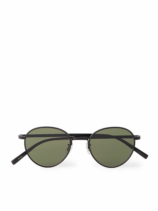 Photo: Oliver Peoples - Round-Frame Titanium Sunglasses
