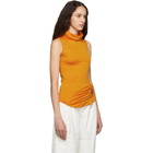 Loewe Orange Sleeveless High Turtleneck