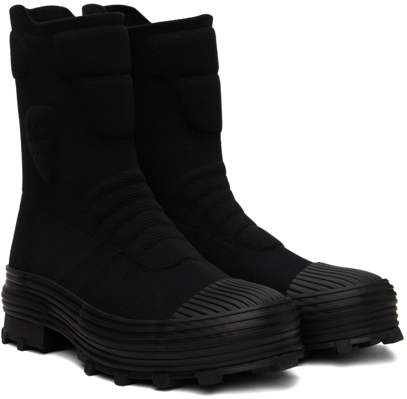 CAMPERLAB Black Traktori Boots