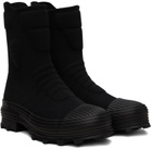 CAMPERLAB Black Traktori Boots