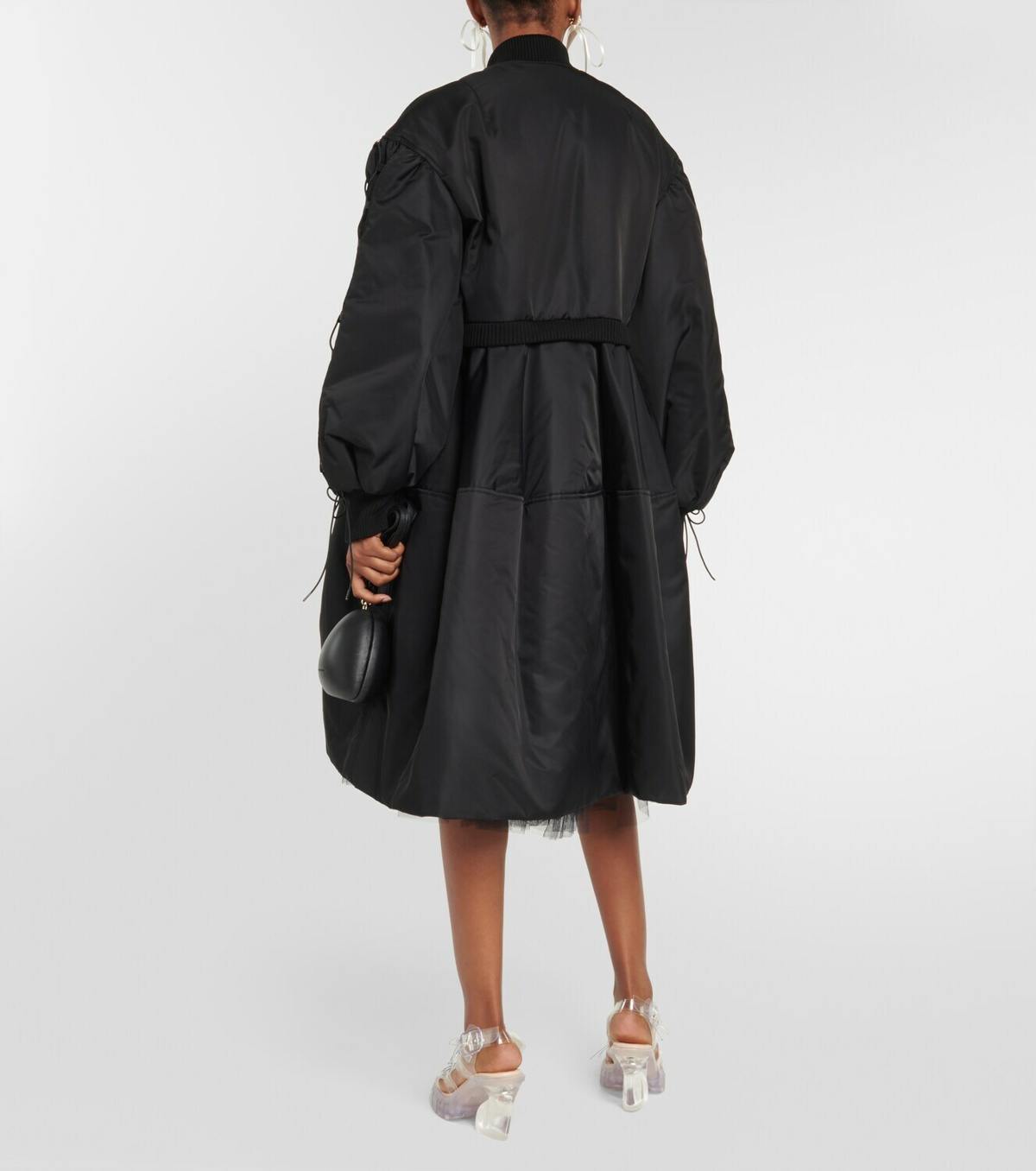 Simone Rocha Wool-trimmed bomber jacket Simone Rocha