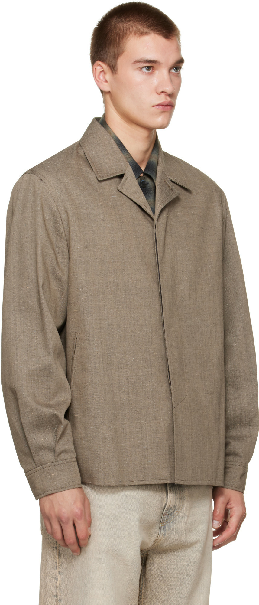 OUR LEGACY Brown Pack Blazer