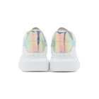 Alexander McQueen White and Multicolor Oversized Sneakers