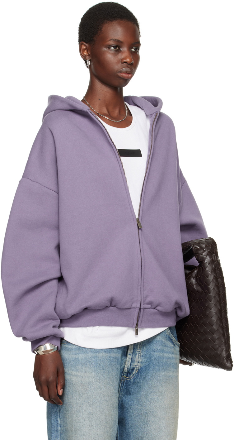 国内発送☆FEAR OF GOD☆HEAVY FLEECE HOODIE/LAVENDER Heavy Fleece Hoodie - Lavender | Fear of God ESSENTIALS