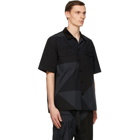 Sacai Black Hank Willis Thomas Edition Solid Mix Shirt