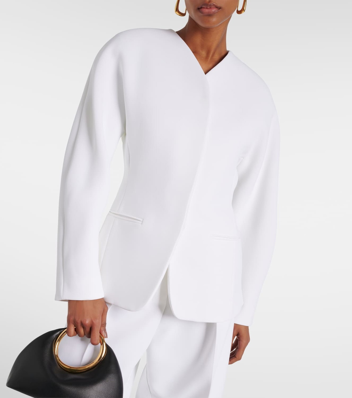 Jacquemus La Veste Ovalo cady jacket Jacquemus