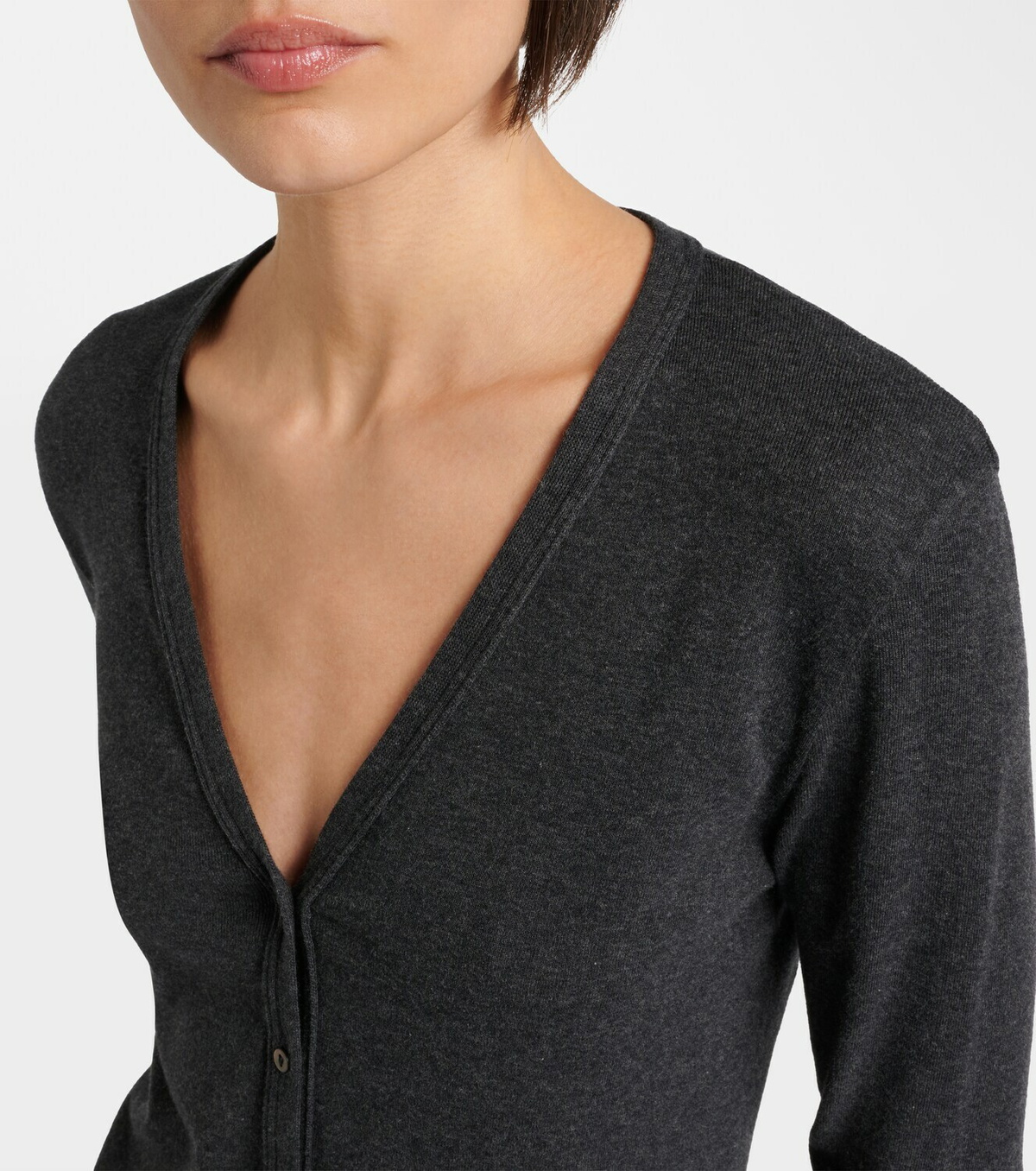 The Row Cresp cotton cardigan