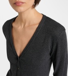 The Row Cresp cotton cardigan