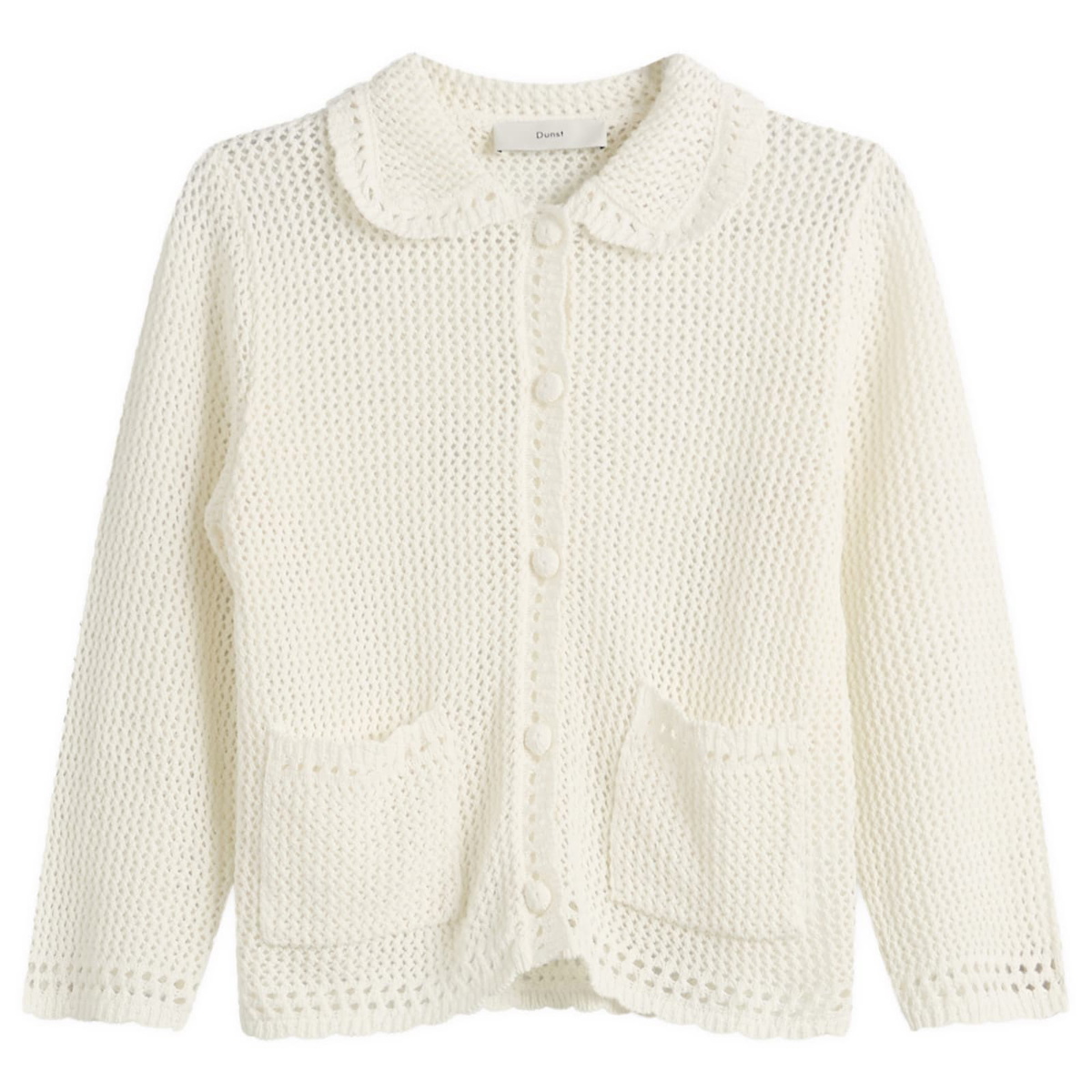 DUNST Women's Cardigan in Ivory